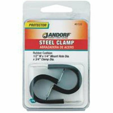 JANDORF Clamp Steel Rubber Cush 61530 3395910